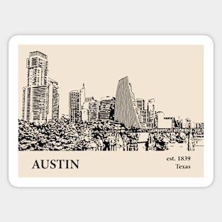 Austin - Texas Sticker